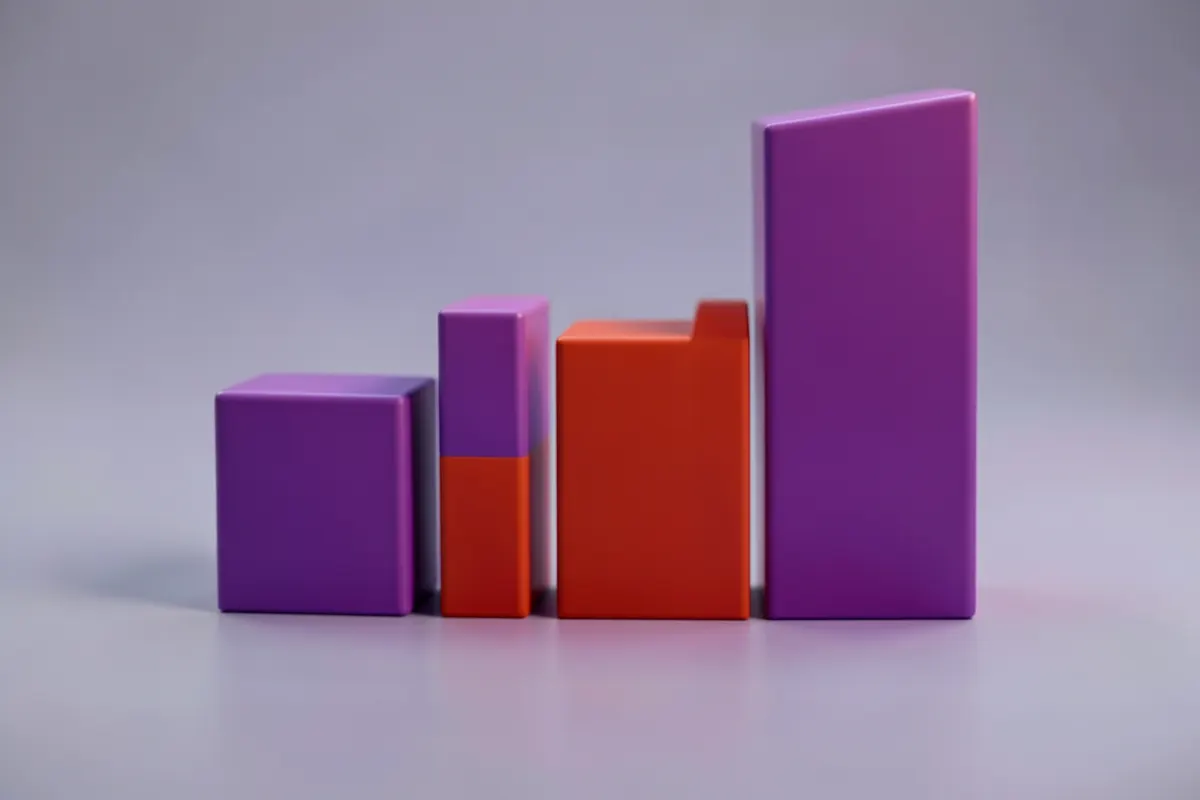 Gráfico de barras mostrando o custo crescente de um site profissional em comparação com um site amador de baixo custo.